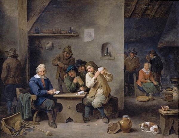 Figuras de juego en una taberna – David el Joven Teniers David Teniers el Joven 2024-12-30