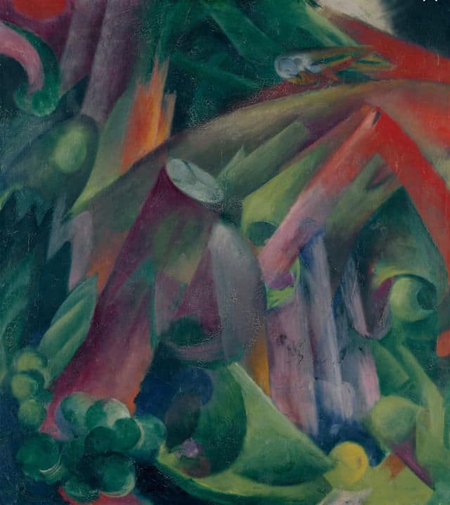 En un bosque con un pájaro – Franz Marc Franz Marc 2024-09-19