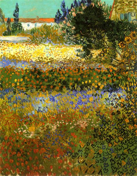 Jardín de flores – Van Gogh Vincent Van Gogh 2024-09-19