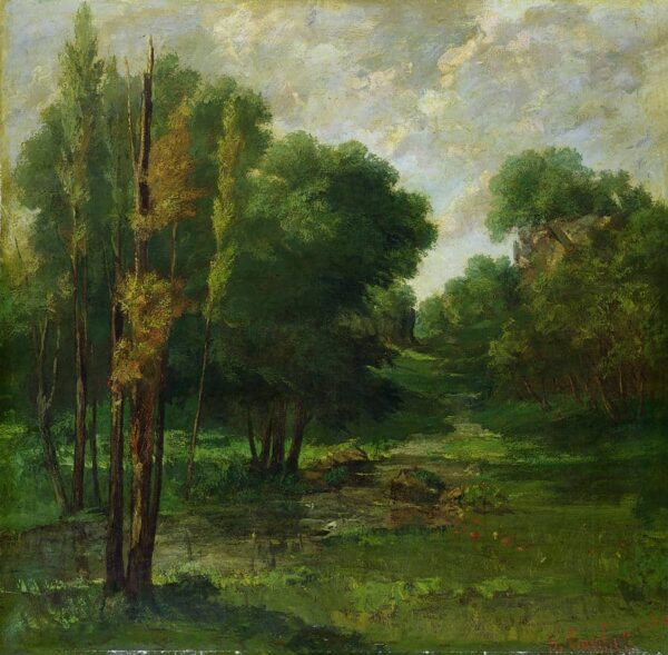 Paisaje de bosque – Gustave Courbet Gustave Courbet 2024-11-21