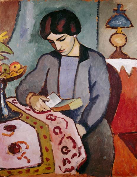 Mujer del artista (estudio sobre un retrato) – August Macke August Macke 2024-09-20