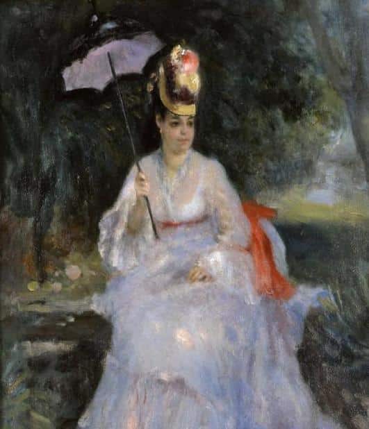 Mujer con un parasol sentada en un jardín – Pierre-Auguste Renoir Pierre-Auguste Renoir 2024-09-20