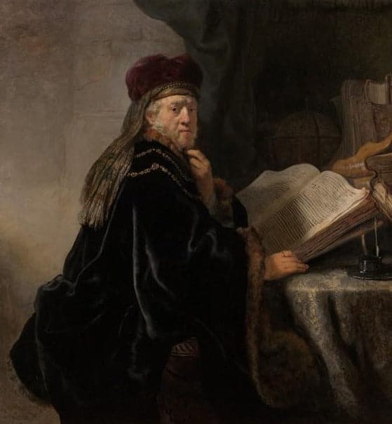 Un erudito sentado en un escritorio – Rembrandt van Rijn Rembrandt van Rijn 2024-09-20 2