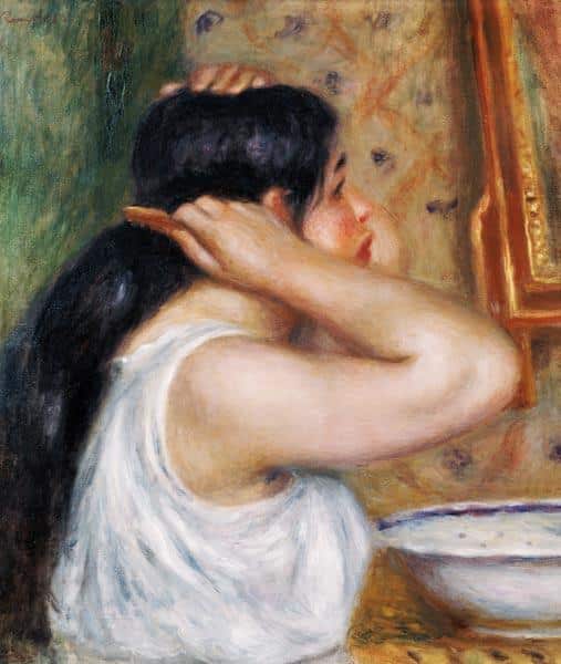 Chica peinándose el cabello – Pierre-Auguste Renoir Pierre-Auguste Renoir 2024-09-19