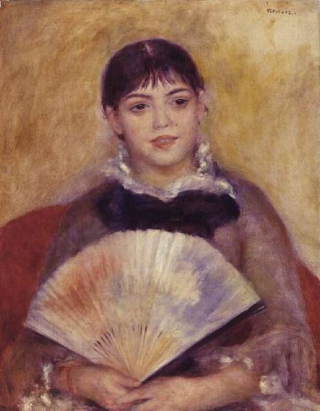 Chica con un abanico – Pierre-Auguste Renoir Pierre-Auguste Renoir 2024-09-19