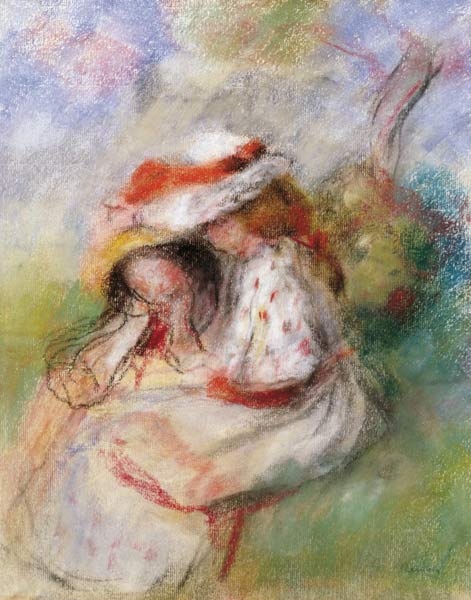 Dos jóvenes chicas en un jardín – Pierre-Auguste Renoir Pierre-Auguste Renoir 2024-09-19