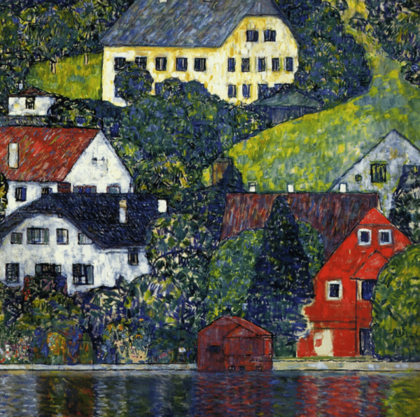 Casas en Unterach sobre el Attersee – Gustav Klimt Gustav Klimt 2024-11-21