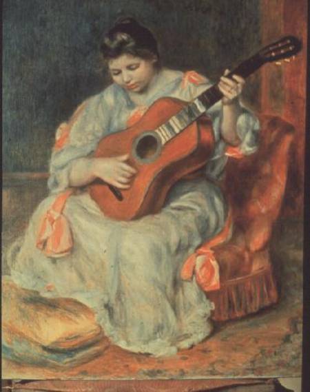 Mujer tocando la guitarra – Pierre-Auguste Renoir Pierre-Auguste Renoir 2024-09-20