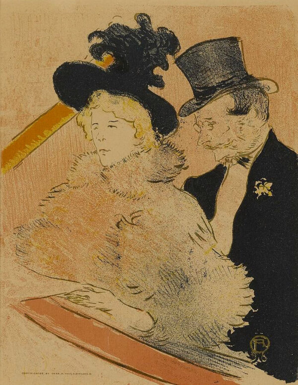 «En el concierto – Toulouse Lautrec» Henri de Toulouse-Lautrec 2024-11-21