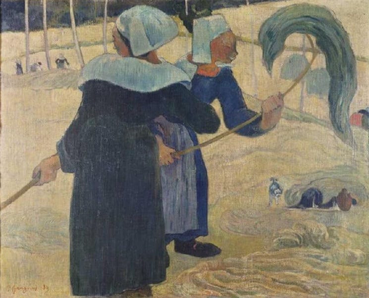 Las canaletas de fabricación de heno – Paul Gauguin Paul Gauguin 2024-09-20 2