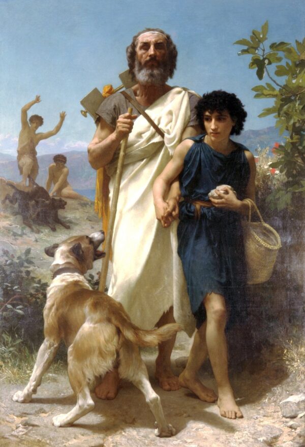 Homère y su guía – William Bouguereau William Bouguereau 2024-11-21