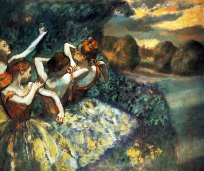 Cuatro bailarines – Edgar Degas Edgar Degas 2024-09-20