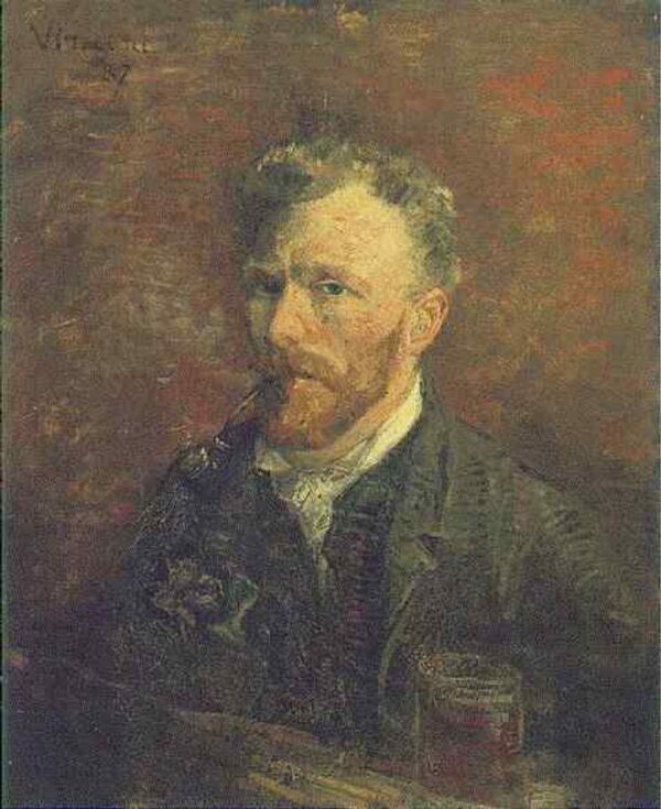 Autorretrato con pipa y vaso – Van Gogh Autorretrato Vincent Van Gogh 2024-11-21