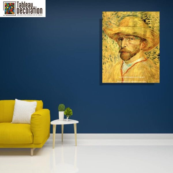 Autorretrato con sombrero de paja – Van Gogh Autorretrato Vincent Van Gogh 2024-11-21 2