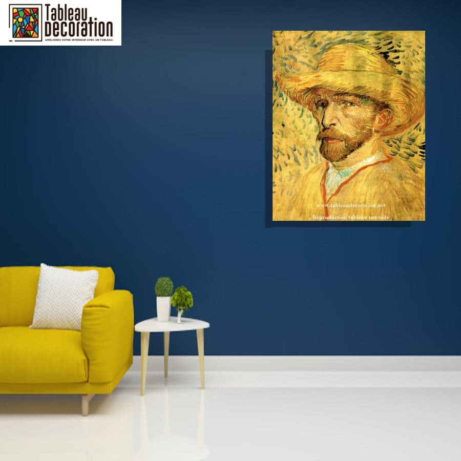 Autorretrato con sombrero de paja – Van Gogh Autorretrato Vincent Van Gogh 2024-09-20 3