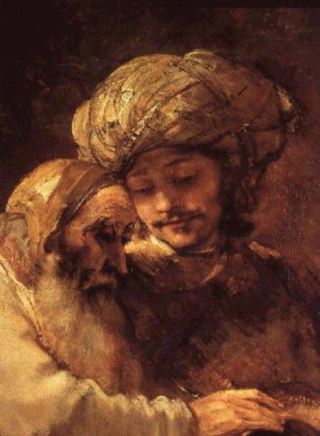 Jacob bendiciendo a los hijos de José (detalle de 375) – Rembrandt van Rijn Rembrandt van Rijn 2024-09-19