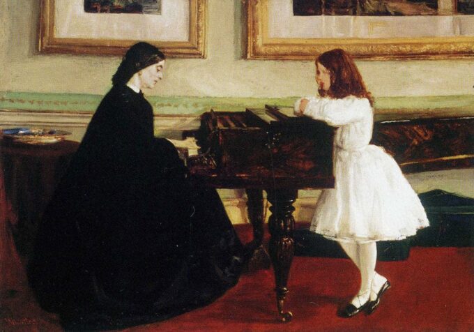 «En el piano – James Abbott McNeill Whistler» James Abbott McNeill Whistler 2024-09-20