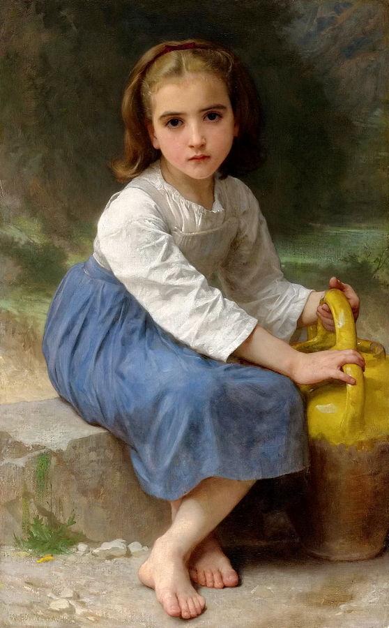 Chica joven con una jarra – William Bouguereau William Bouguereau 2024-11-21