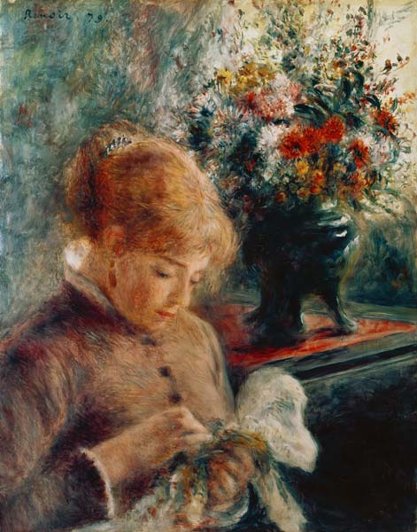 Mujer joven cosiendo – Pierre-Auguste Renoir Pierre-Auguste Renoir 2024-09-20