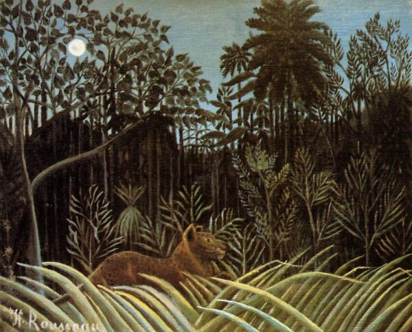 Selva con León – Henri Rousseau Henri Rousseau 2024-11-21