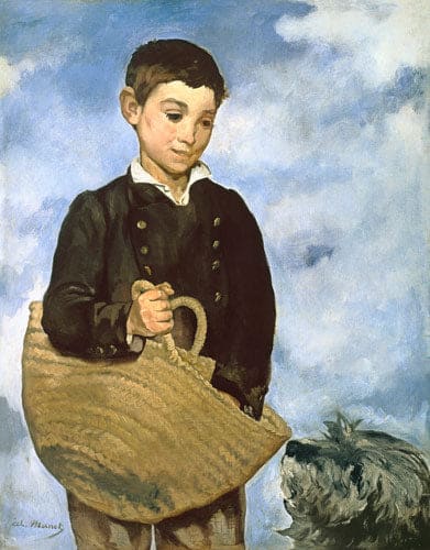 Chico con la cesta y el perro – Edouard Manet Édouard Manet 2024-09-20