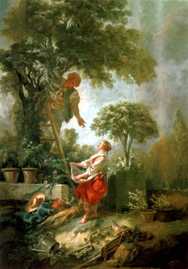 Paisaje con recolectora de cerezas – François Boucher François Boucher 2024-11-21