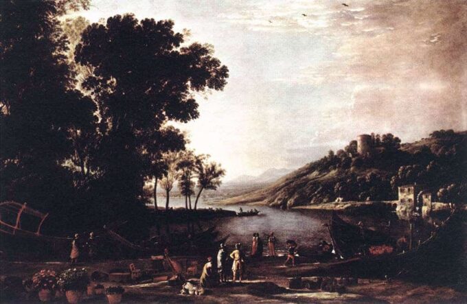 Paisaje con comerciantes – Claude Lorrain Claude Lorrain 2024-09-20