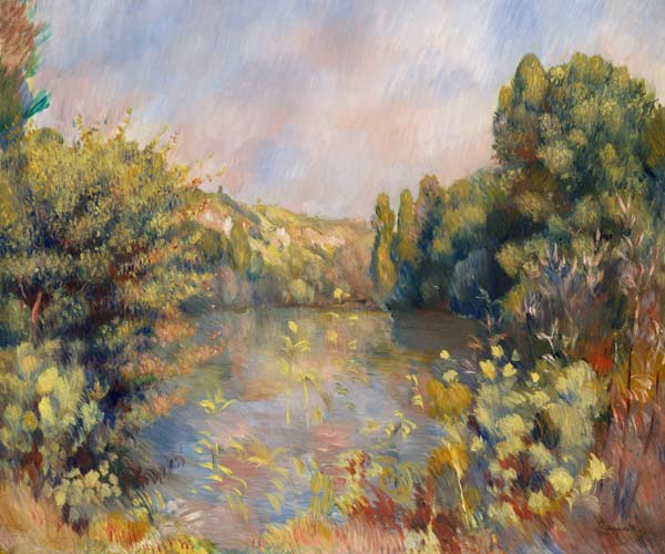 Paisaje del borde del lago – Pierre-Auguste Renoir Pierre-Auguste Renoir 2024-09-20