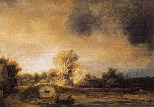 Rembrandt, Paisaje con puente de piedra – Rembrandt van Rijn Rembrandt van Rijn 2024-09-19