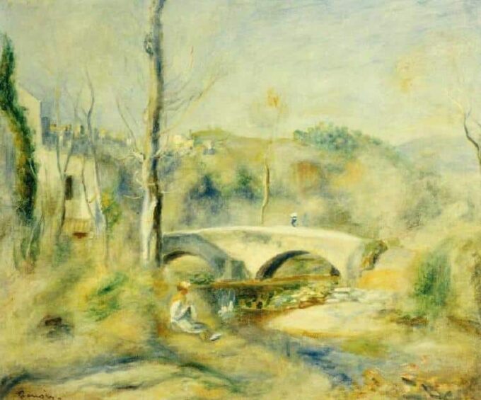 Paisaje con el puente – Pierre-Auguste Renoir Pierre-Auguste Renoir 2024-09-20