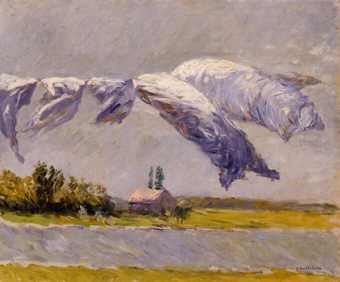 Secado de la ropa, pequeño Gennevilliers – Caillebotte Gustave Caillebotte 2024-09-20