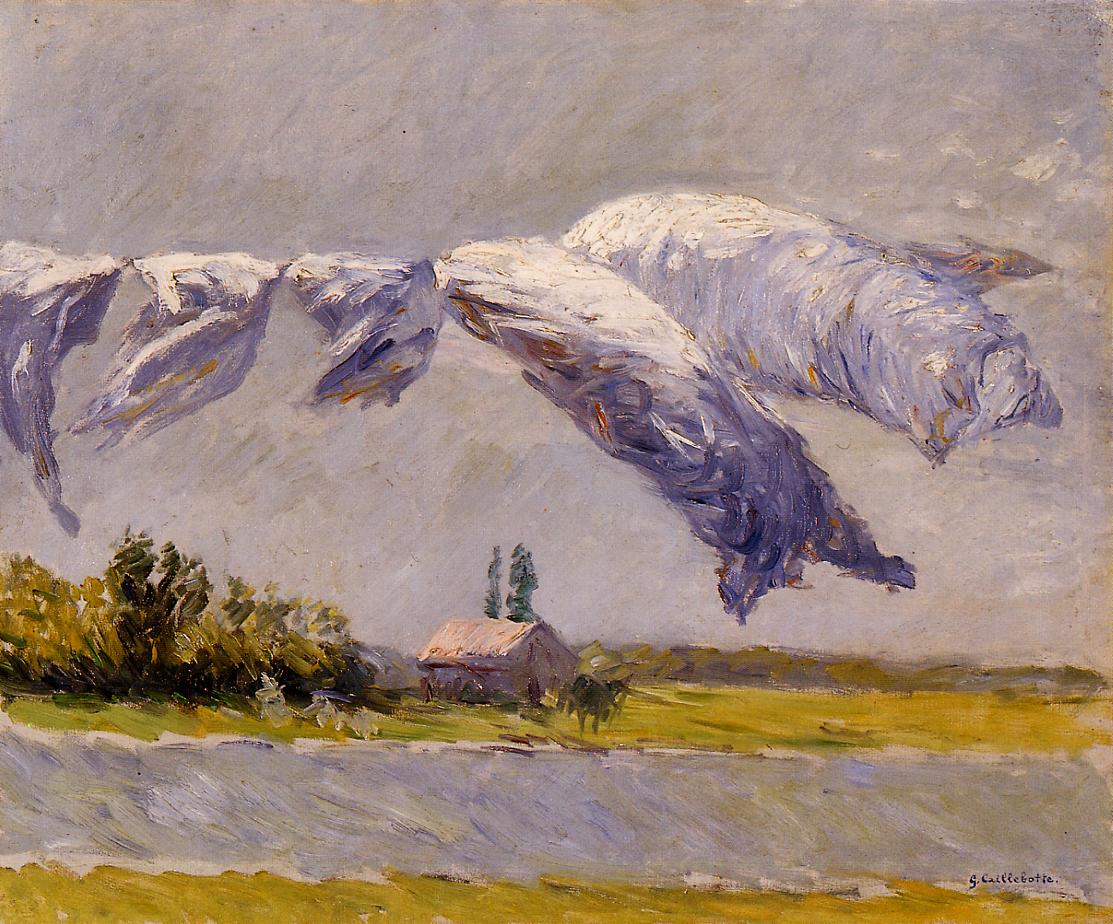 Secado de la ropa, pequeño Gennevilliers – Caillebotte Gustave Caillebotte 2024-09-20 2