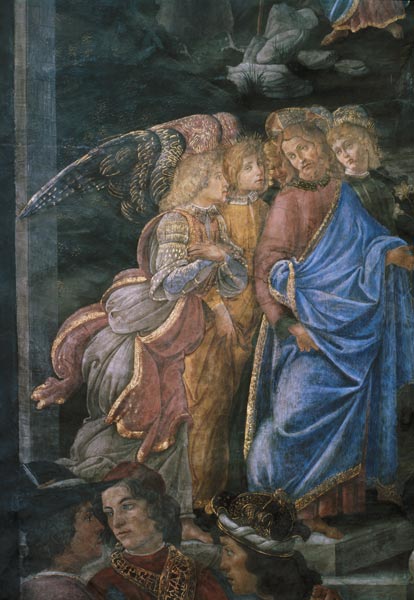 La purificación del leproso y la tentación de Cristo, de la Capilla Sixtina: detalle de Chris – Sandro Botticelli Sandro Botticelli 2024-11-21