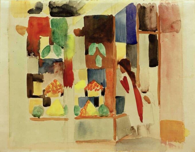 Los niños en la tienda de verduras I – August Macke August Macke 2024-09-20