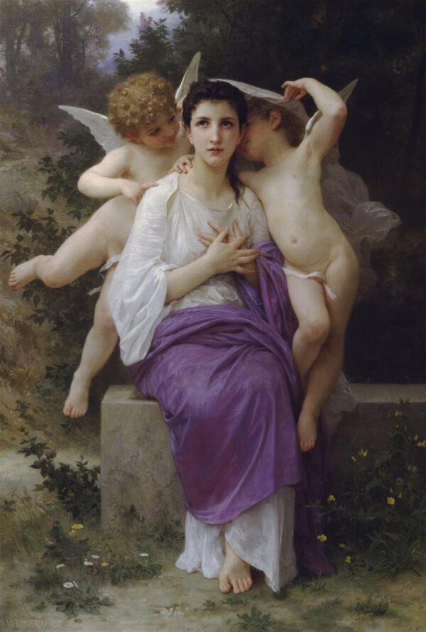 Corazón despierto – William Bouguereau William Bouguereau 2024-11-21