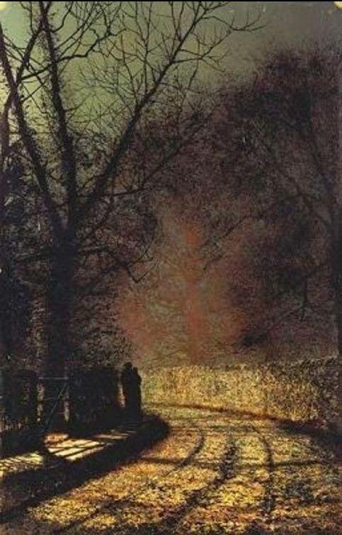 «Enamorados en un bosque – John Atkinson Grimshaw» John Atkinson Grimshaw 2024-12-20