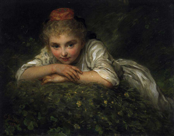 Retrato de una niña pequeña – Ludwig Knaus Ludwig Knaus 2024-12-26