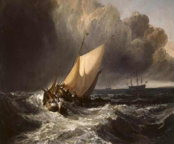 Botes holandeses en la tormenta – William Turner William Turner 2024-11-21