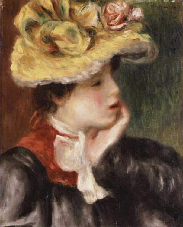 Chica con un sombrero amarillo – Pierre-Auguste Renoir Pierre-Auguste Renoir 2024-09-19 2