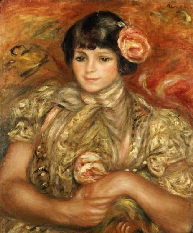 Chica con una rosa – Pierre-Auguste Renoir Pierre-Auguste Renoir 2024-09-20 2