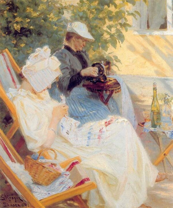 Marie y su madre en el jardín – Peder Severin Kroyer Peder Severin Krøyer 2024-12-22