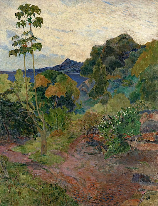 Paisaje de Martinica – Paul Gauguin Paul Gauguin 2024-09-20