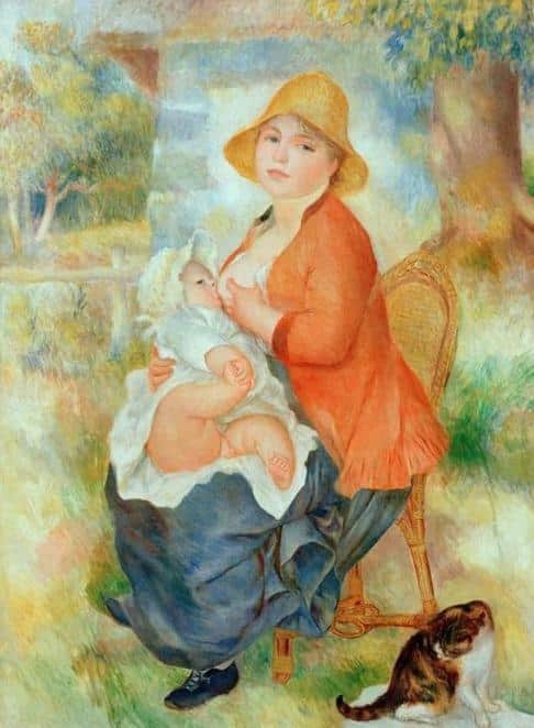 Maternidad. Mujer amamantando a su hijo – Pierre-Auguste Renoir Pierre-Auguste Renoir 2024-09-20 2