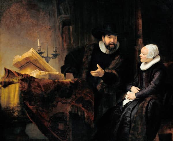 El predicador menonita Anslo y su esposa – Rembrandt van Rijn Rembrandt van Rijn 2024-09-19