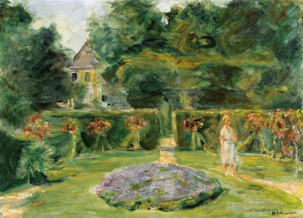 Flores en círculo en el jardín de setos – Max Liebermann Max Liebermann 2024-12-26