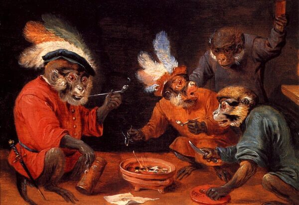 Taberna del mono – David The Younger Teniers» David Teniers el Joven 2025-01-01