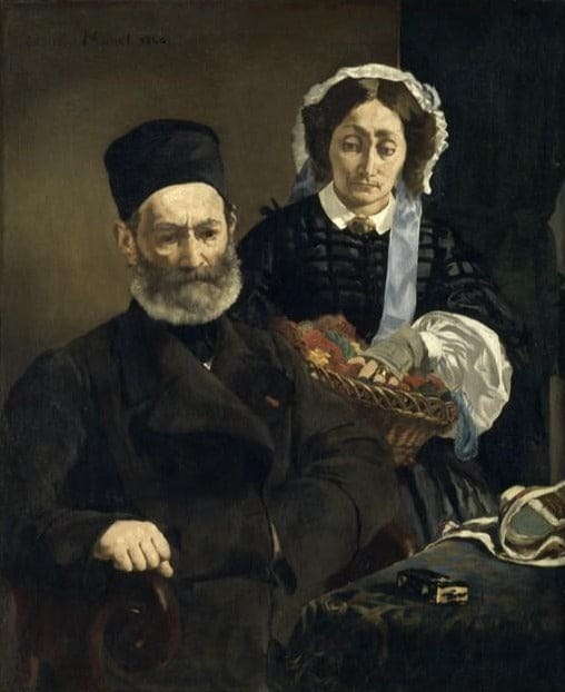 Señor y Señora Auguste Manet – Edouard Manet Édouard Manet 2024-09-20 2