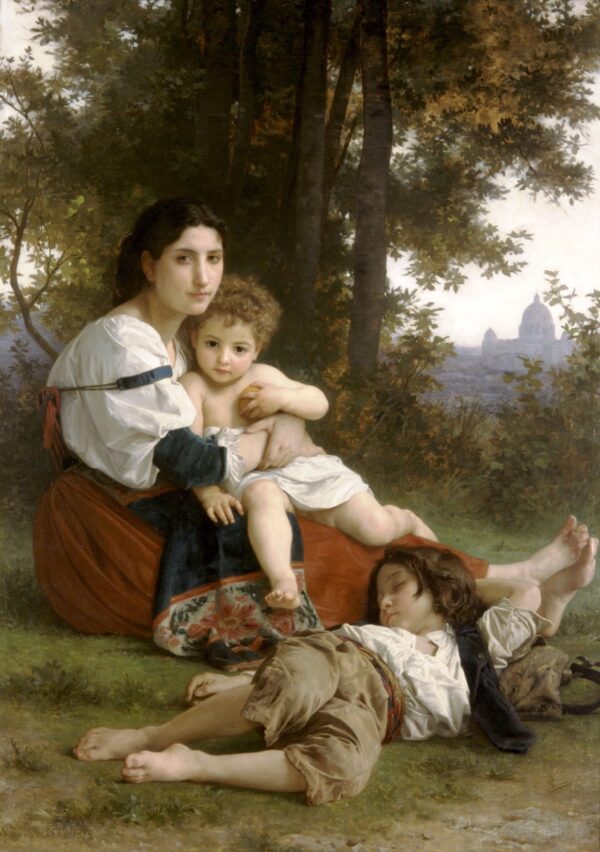 Madre e hijos – William Bouguereau William Bouguereau 2024-11-21