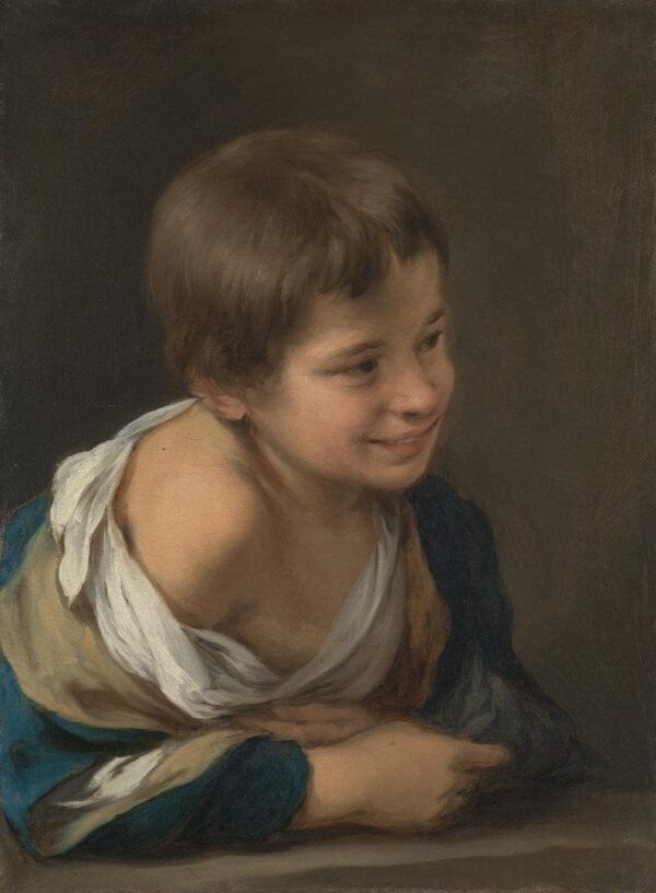 Un niño campesino apoyado en un umbral – Bartolomé Esteban Murillo Bartolomé Esteban Murillo 2024-11-21