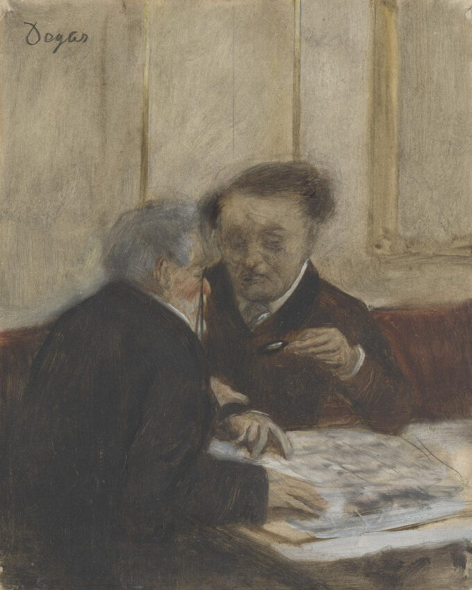 En el Café Châteaudun – Edgar Degas Edgar Degas 2024-09-20